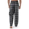 image:imageVan Heusen mens Silky Fleece Sleep Pajama PantGrey Plaid
