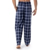 image:imageVan Heusen mens Silky Fleece Sleep Pajama PantNavy Plaid