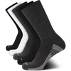 image:imageVan Heusen Mens 5 Pack Cushioned Athletic Crew Running SocksGrey Multi