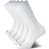 image:imageVan Heusen Mens 5 Pack Cushioned Athletic Crew Running SocksWhite