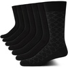 image:imageVan Heusen Mens 7 Pack Dress Casual Crew Socks Stretch MoistureWickingAll Black