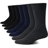 image:imageVan Heusen Mens 7 Pack Dress Casual Crew Socks Stretch MoistureWickingAssorted