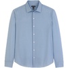 image:imageVan Heusen Mens AllWay Performance Stretch Long Sleeve Button Up Shirt Slim Fit Regular Length Quick DryBel Air Blue