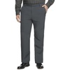 image:imageVan Heusen Mens Big and Tall Stain Shield Stretch Straight Fit Flat Front Dress PantCharcoal Smoke