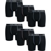 image:imageVan Heusen Mens Boxer Briefs 6 Pack Stretch Boxers No Fly Pouch 6 InseamBlack
