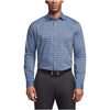 image:imageVan Heusen Mens Dress Shirt Regular Fit Ultra Wrinkle Free Flex Collar Stretch CheckNavy