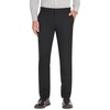 image:imageVan Heusen Mens Essential Slim Fit Flat Front Dress Pant Stretch Fabric amp Waistband Machine WashableBlack Noir