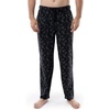 image:imageVan Heusen Mens Flannel Fleece Sleep PantBlackPaisley