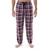 image:imageVan Heusen Mens Flannel Fleece Sleep PantRed Plaid