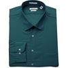 image:imageVan Heusen Mens Herringbone Regular Fit Solid Spread Collar Dress ShirtBayleaf