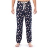 image:imageVan Heusen Mens Jersey Knit Sleep PantNavyFlamingo
