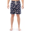 image:imageVan Heusen Mens Jersey Knit Sleep ShortsNavyFlamingo