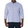 image:imageVan Heusen Mens NoIron Long Sleeve Button Down Shirt Comfortable Stretch FabricBel Air Blue Check