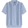 image:imageVan Heusen Mens Short Sleeve Temp Control Polo Sweater Shirt Regular Fit Button amp Snap Closure Cooling FabricGlacier Ice