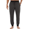 image:imageVan Heusen Mens Space Dye Knit Sleep JoggerDark Grey