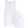 image:imageVan Heusen Mens Tank Top  5 Pack Cotton Classic AShirt UndershirtsWhite