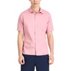 image:imageVan Heusen Mens Wrinkle Free Short Sleeve Button Down Check ShirtPink Nectar