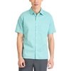 image:imageVan Heusen Mens Wrinkle Free Short Sleeve Button Down Check ShirtPorcelain