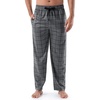 image:imageVan Heusen mens Silky Fleece Sleep Pajama PantCharcoal Plaid