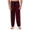 image:imageVan Heusen mens Silky Fleece Sleep Pajama PantRed Plaid