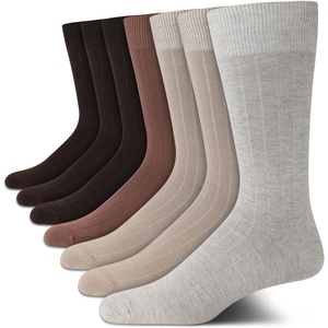 image:imageVan Heusen Mens 7 Pack Dress Casual Crew Socks Stretch MoistureWickingNeutral Assorted