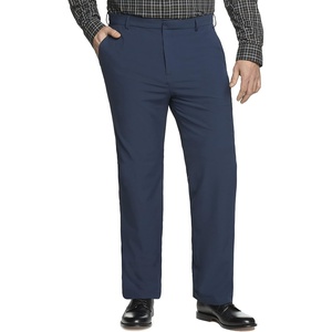 image:imageVan Heusen Mens Big and Tall Stain Shield Stretch Straight Fit Flat Front Dress PantNavy Blazer