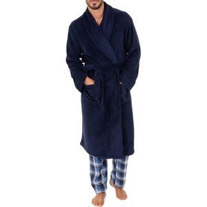 image:imageVan Heusen Mens Comfort Soft Fleece RobeNavy