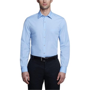 image:imageVan Heusen Mens Dress Shirt Fitted Poplin SolidCameo Blue