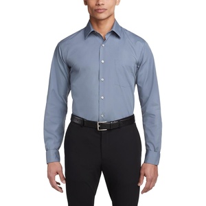 image:imageVan Heusen Mens Dress Shirt Fitted Poplin SolidGrey