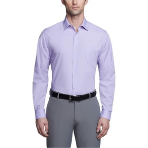 image:imageVan Heusen Mens Dress Shirt Fitted Poplin SolidLavender
