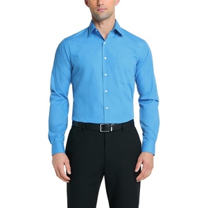 image:imageVan Heusen Mens Dress Shirt Fitted Poplin SolidPacifico