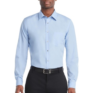 image:imageVan Heusen Mens Dress Shirt Regular Fit Poplin SolidCameo Blue