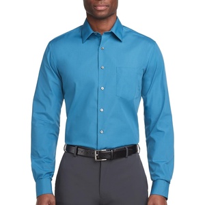 image:imageVan Heusen Mens Dress Shirt Regular Fit Poplin SolidDeep Sea