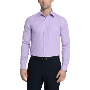 image:imageVan Heusen Mens Dress Shirt Regular Fit Poplin SolidLavender