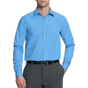 image:imageVan Heusen Mens Dress Shirt Regular Fit Poplin SolidPacifico