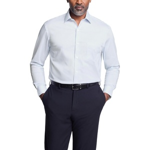 image:imageVan Heusen Mens Dress Shirt Regular Fit Ultra Wrinkle Free Flex Collar Stretch CheckSky Coral Print