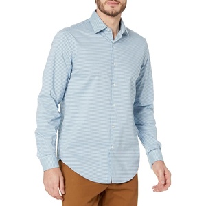 image:imageVan Heusen Mens Dress Shirt Slim Fit Stain Shield StretchOld Blue Topaz