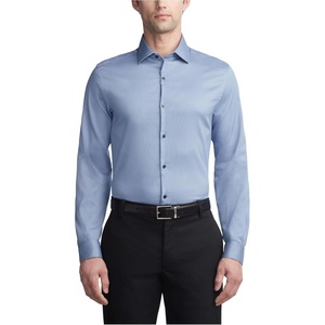 image:imageVan Heusen Mens Dress Shirt Slim Fit Stain Shield StretchOld Cadet Blu