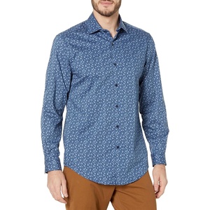 image:imageVan Heusen Mens Dress Shirt Slim Fit Stain Shield StretchOld Night Blue