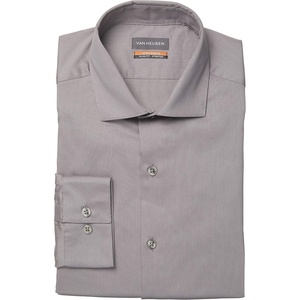 image:imageVan Heusen Mens Dress Shirt Slim Fit Stain Shield StretchOld Steel