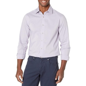 image:imageVan Heusen Mens Dress Shirt Slim Fit Ultra Wrinkle Free Flex Collar StretchAmethyst