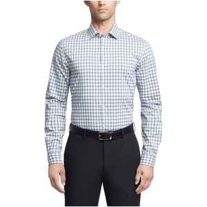 image:imageVan Heusen Mens Dress Shirt Slim Fit Ultra Wrinkle Free Flex Collar StretchClassic Blue