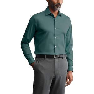 image:imageVan Heusen Mens Dress Shirt Slim Fit Ultra Wrinkle Free Flex Collar StretchEvergreen
