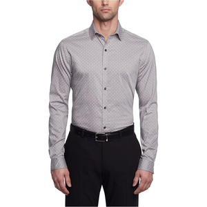 image:imageVan Heusen Mens Dress Shirt Slim Fit Ultra Wrinkle Free Flex Collar StretchFlint