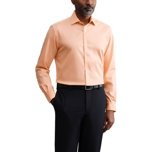 image:imageVan Heusen Mens Dress Shirt Slim Fit Ultra Wrinkle Free Flex Collar StretchPapaya