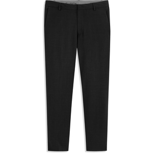 image:imageVan Heusen Mens Essential Slim Fit Flat Front Dress Pant Stretch Fabric amp Waistband Machine WashableBlack