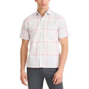 image:imageVan Heusen Mens Essential Woven Short Sleeve Button UpHigh Rise