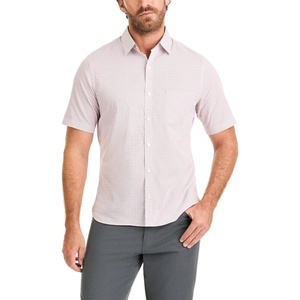 image:imageVan Heusen Mens Essential Woven Short Sleeve Button UpPink Nectar