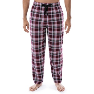 image:imageVan Heusen Mens Flannel Fleece Sleep PantRed Plaid