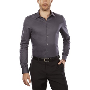 image:imageVan Heusen Mens Flex Collar Slim Fit Stretch Dress ShirtCharcoal
